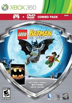 Misc. Lego Batman Game/Batman Movie DVD Combo Pack Book
