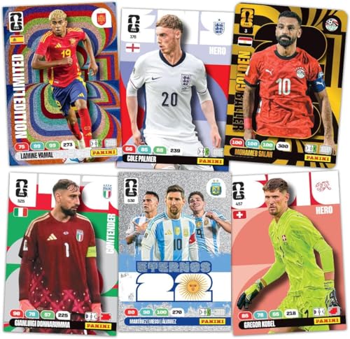Image of Panini FIFA World Cup 2026 Adrenalyn XL Fat Pack Trading Cards Official Football Collectible Cards
