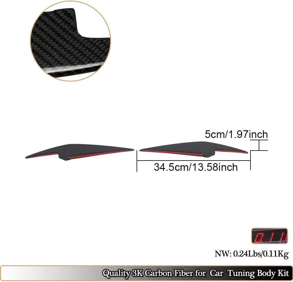 Front Bumper Vent fits Ferrari 458 Speciale Coupe 2014 2015 Factory Outlet Carbon Fiber CF Air Fender Scoop Spoiler Canard Winglets Splitter Cover Trims