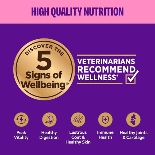 Image of Wellness Appetizing Entrees Shredded Adult Wet Cat Food, Natural, Protein Rich, Grain Free, Chicken Recipe, 2.8 oz, Pack of 8 Pouches