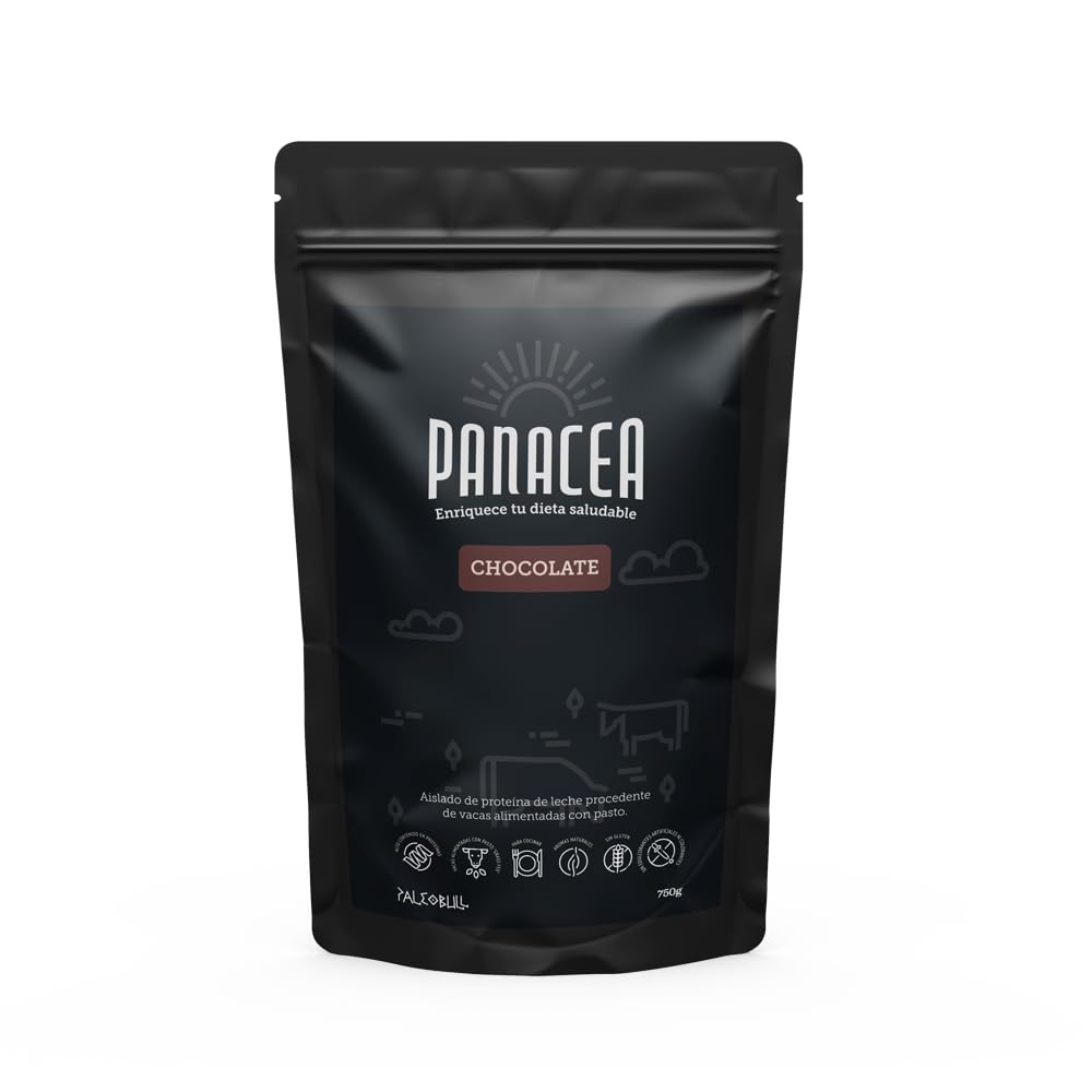 Paleobull Panacea 100% Aislado De Proteina de Suero Chocolate 750gr