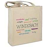 windsbacher knabenchor herrieden Material:100% Baumwolle Stofftasche mit Stadt/Ort \