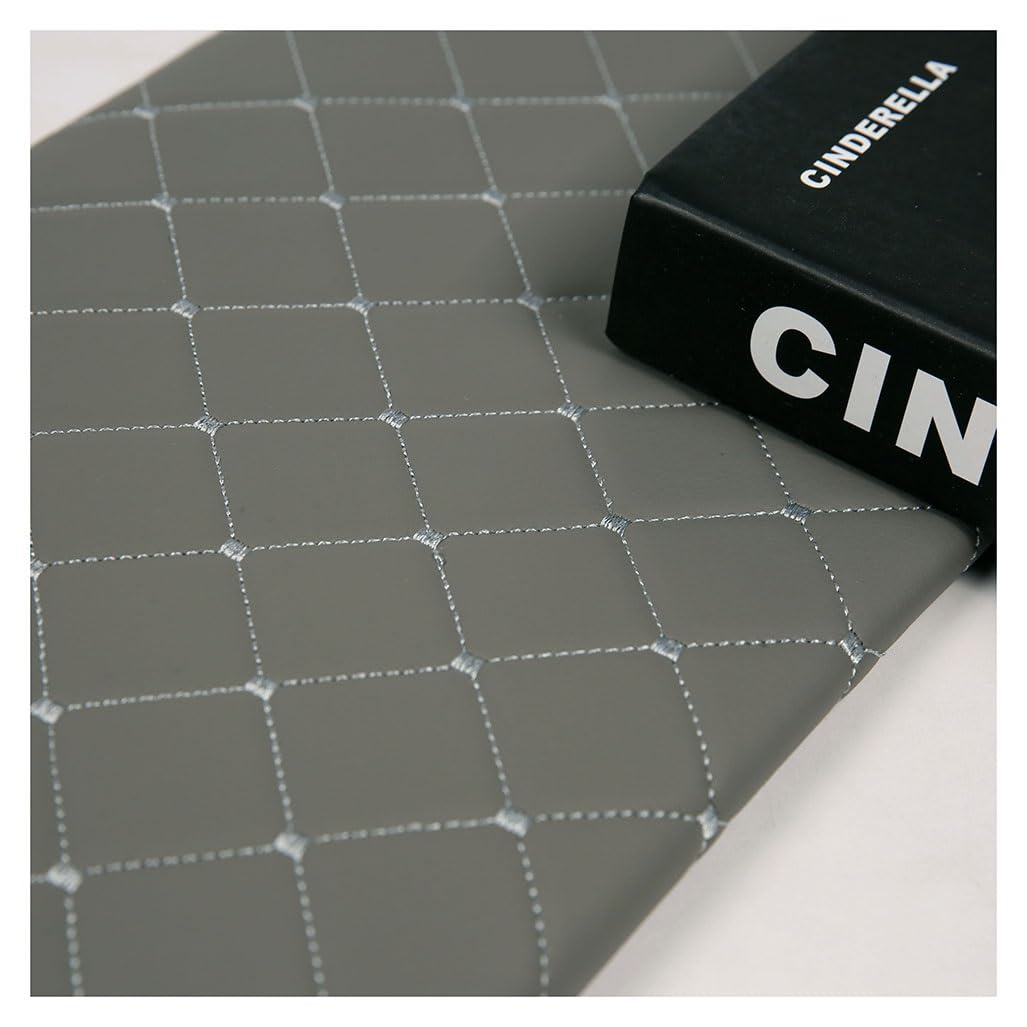Tissu faux cuir souple pour coudre sans difficulté un similicuir gris stretch