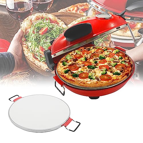 Klaif Forno Elettrico per Pizza, 420℃, 1200 Watt