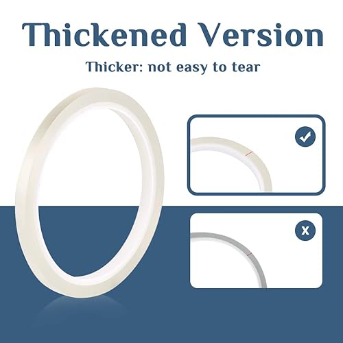 Miniatura 4 de Cinta floral transparente 2 rollos de 14 de pulgada, cinta transparente impermeable para floristería, suministros de arreglos florales, cinta de