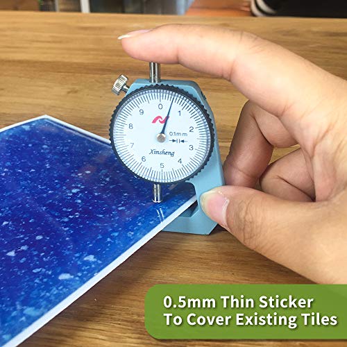 Alwayspon 25 Pcs Self-Adhesive Tile Transfer For Home Decor, Peel And Stick Tile Decal, Water-Proof Backsplash Wall Tile Sticker For Kitchen Bathroom, 4X4Inch #TOP7