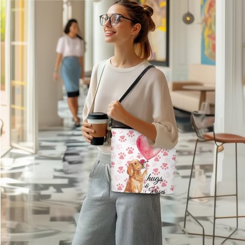 Hobo Purses for Women Leather Tote Crossbody Bag Purse and Wallet Set Valentine's Day Shoulder Satchel Handbags3