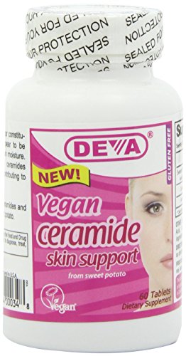 Deva Nutrition Deva Vegan Ceramide Skin Support, 60 Count #TOP8