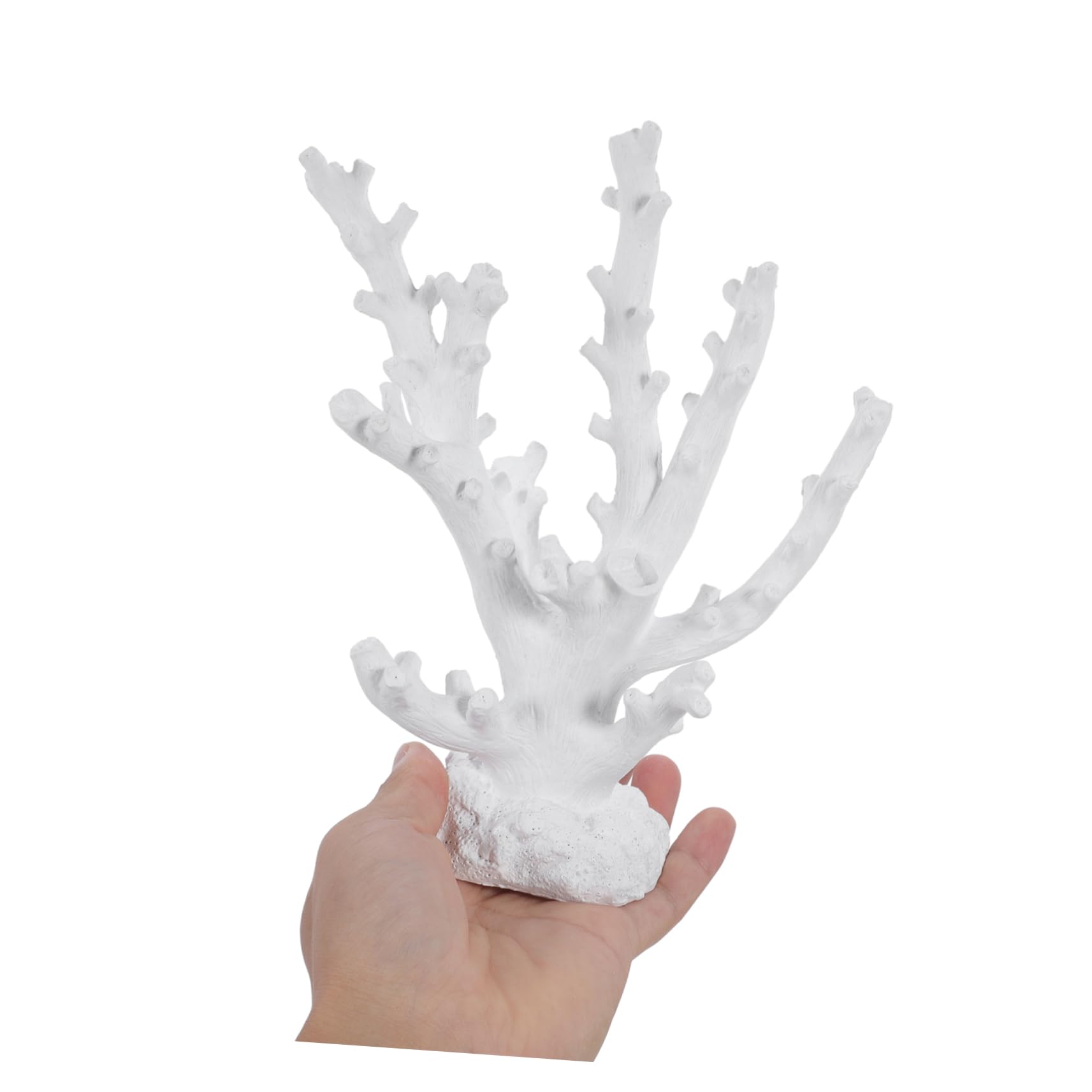 Garneck Statua di Corallo in Resina per Acquario Ornamento Decorativo Stile Accessori per Acquari D'acqua Dolci Decorazione Subacquea per Pesci e Tartarughe