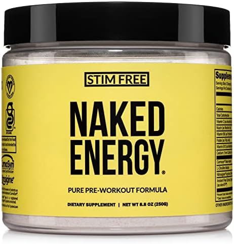 12 Best Keto Pre-Workouts on The Market 4 Keto Pre-Workout: Naked Energy – Stim Free