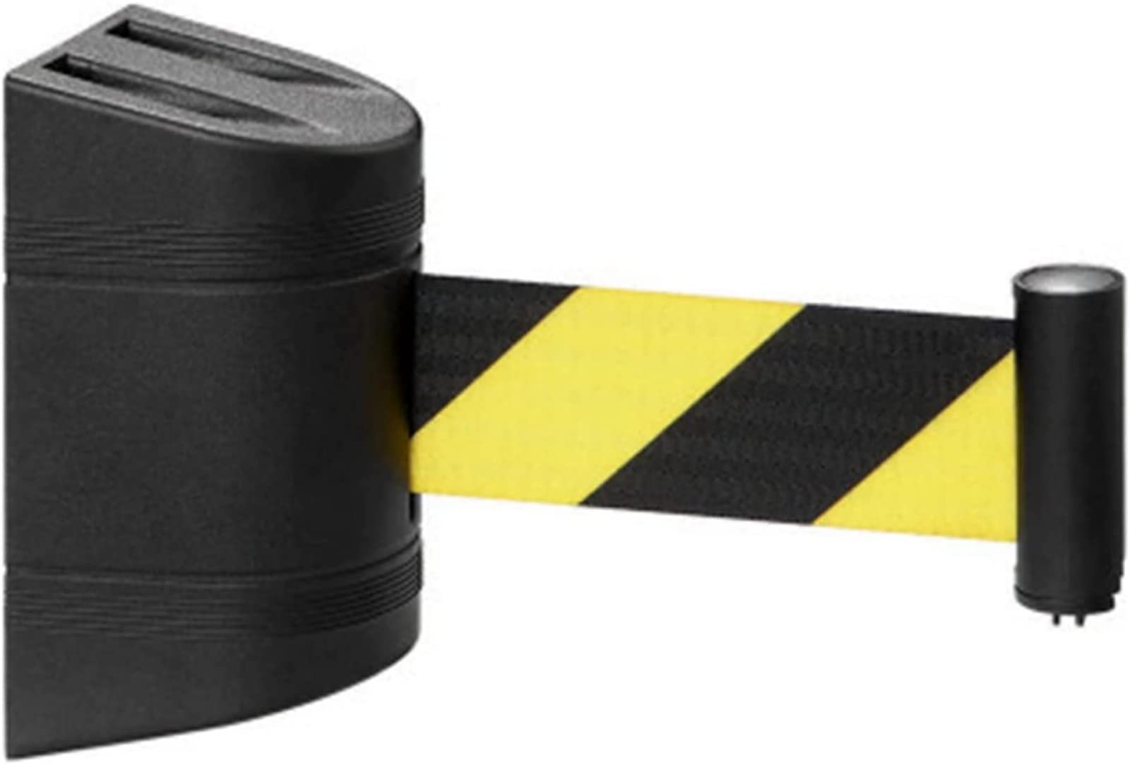 Barriera retrattile con supporto magnetico a parete, 10 m, in plastica ABS, per negozi al dettaglio, aeroporti, banche, cintura di isolamento a parete per controllo della folla e sicurezza