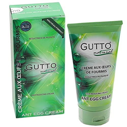 Gutto ant egg oil cream 150ml crème anti-repousse poil indésirable pour visage et corps