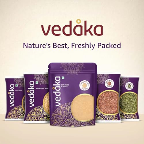 Image of Amazon Brand - Vedaka Dry Dates Powder | 500 g | Natural Sweetness of Dates | Hygienically Packed
