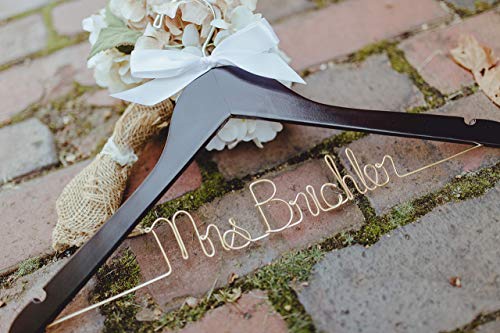 Bridal Hanger, Wedding Hangers, Personalized Bride Hanger, Unique Hanger, Mrs Hanger, Custom Hanger #TOP1