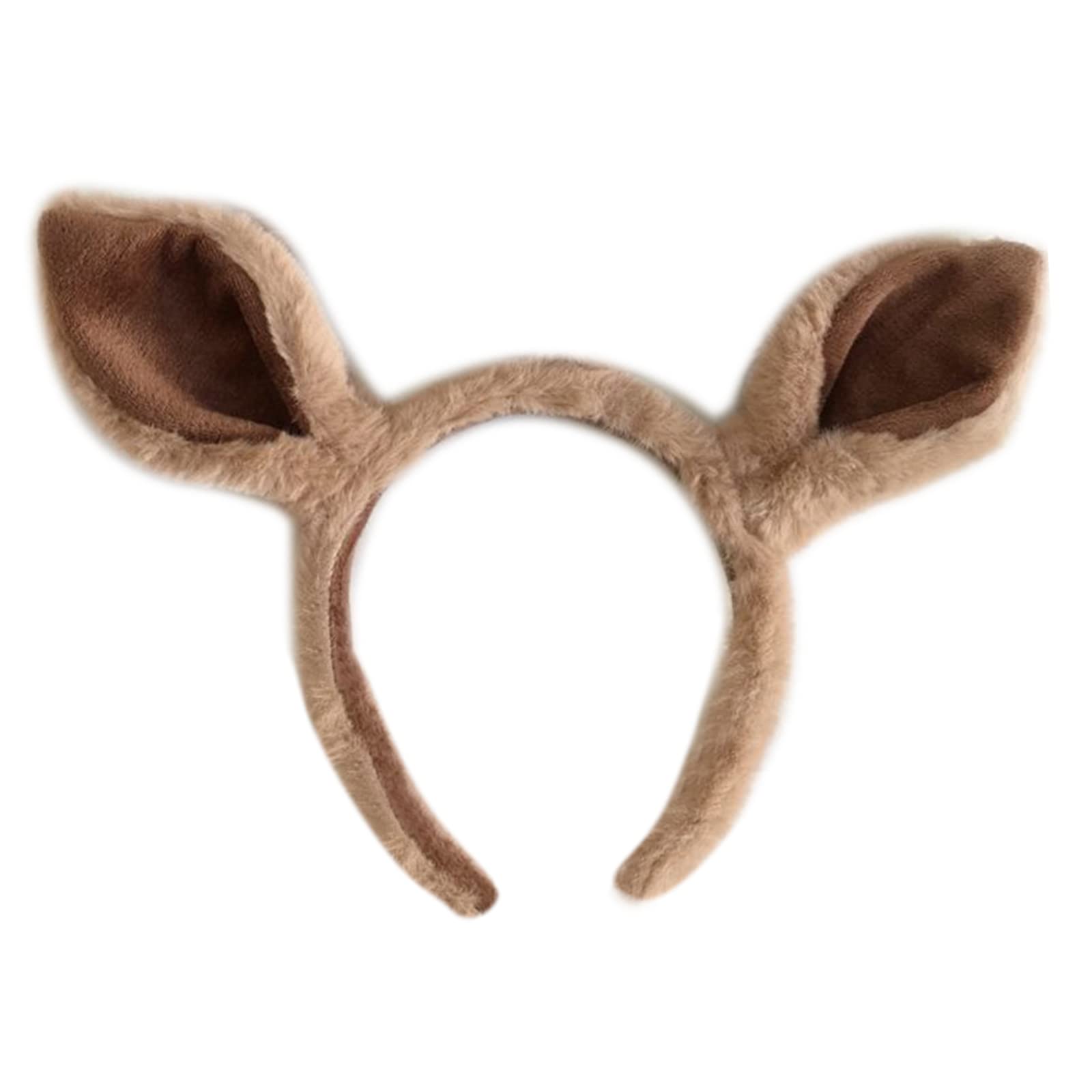Fentency Girls Anime Headband Plush Deer Ear/Hairband Cosplay Headdress Women Show Headwear