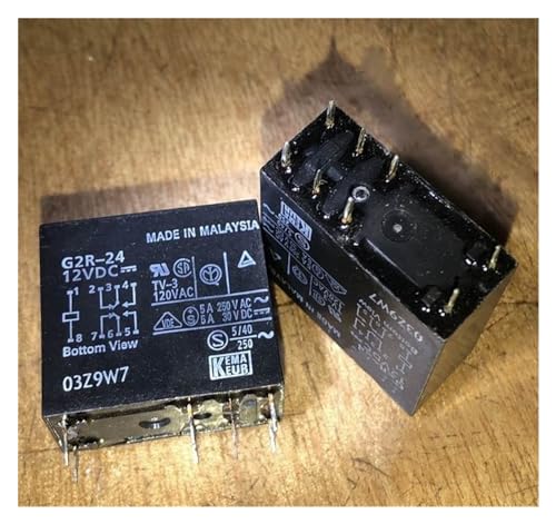 Relais électromécanique 5A G2R-2C-12VDC pour automatisme