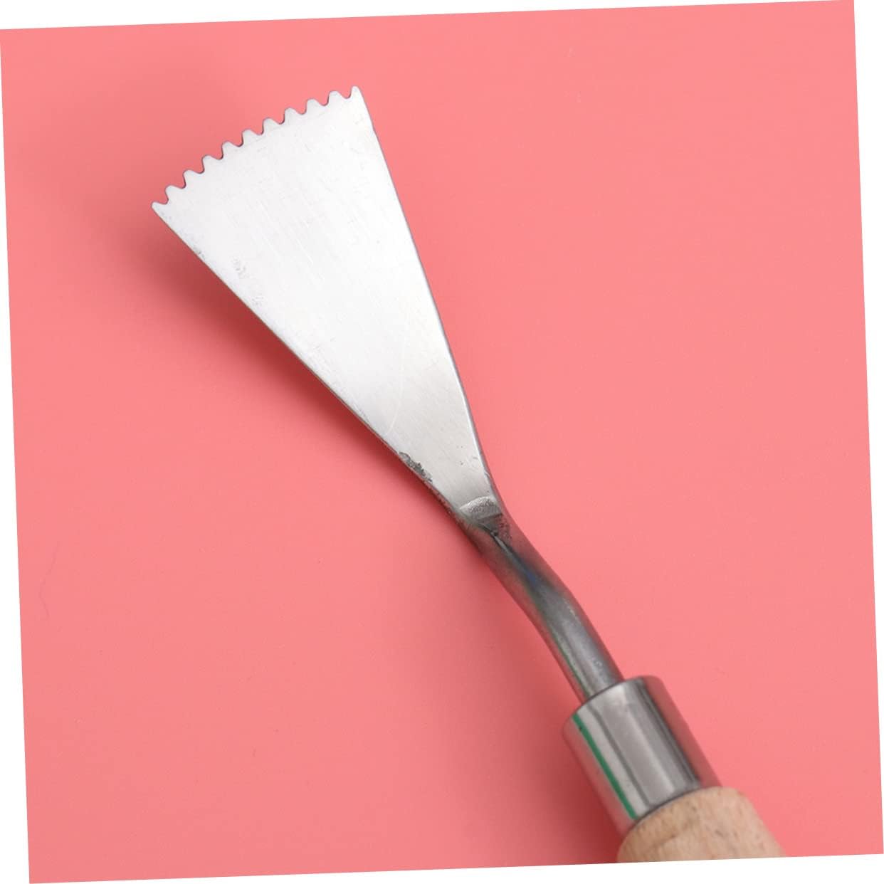 Beginner's Essential Oil Painting Tools 6pcs Stainless Steel Palette Knives Ergonomic Handle