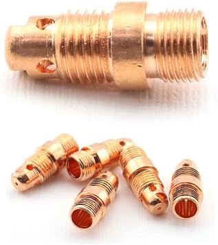 WeldingCity 5-pk Collet Body 17CB20 3/32" for Stubby Setup in TIG Welding Torch 17, 18 and 26
