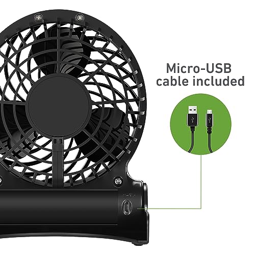Holmes 32510017 4 Inch Personal Fan, Rechargeable Battery thumb #5