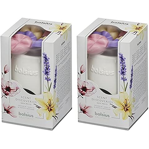 bolsius 2 Pack Aromatic Starterpack Duftlampe & Wax Melts Geschenksets Cover
