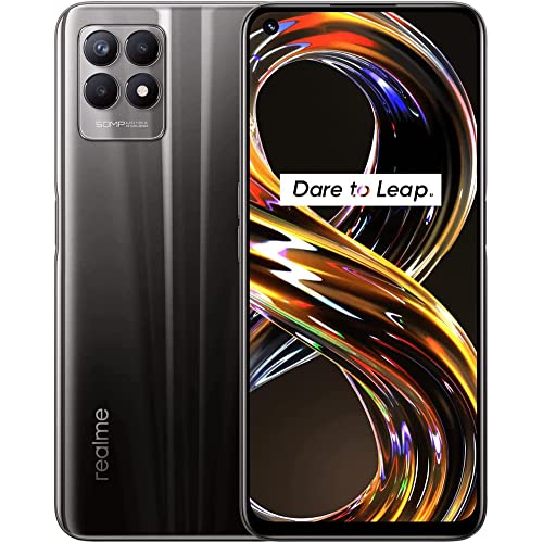 realme 8i Smartphone, Pantalla 6.6 120 Hz Teléfono móvil Android, Procesador de teléfono móvil Helio G96, Carga ultrarrápida, Cámara Triple con AI 50MP, Dual-Sim, 4 + 64 GB, Negro