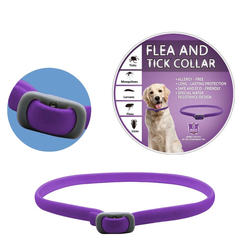 2 PCs Collar Dog,Adjustable Collars for Dogs, Suitable for Dogs over 30 Weeks,65CM - Image 3