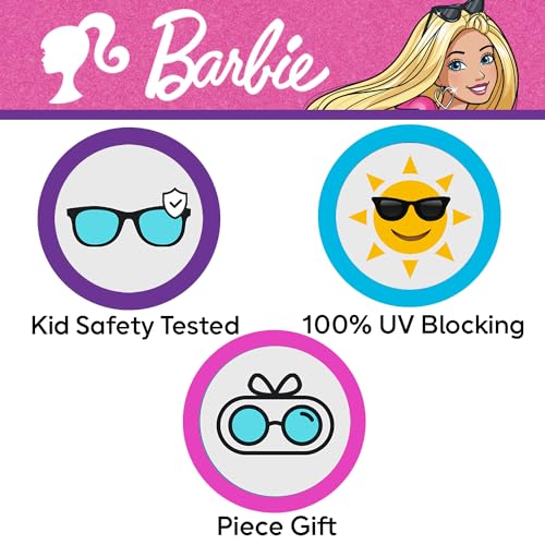 Barbie Kids Girls Sunglasses - Stylish, Comfortable & Durable UV-Protection Barbie Sunglasses - Officially Licensed Product2