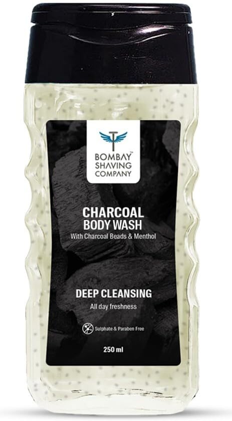 BOMBAY SHAVING COMPANY Charcoal Body wash | De-Tan Shower Gel for Men (250 ml) at Rs. 99