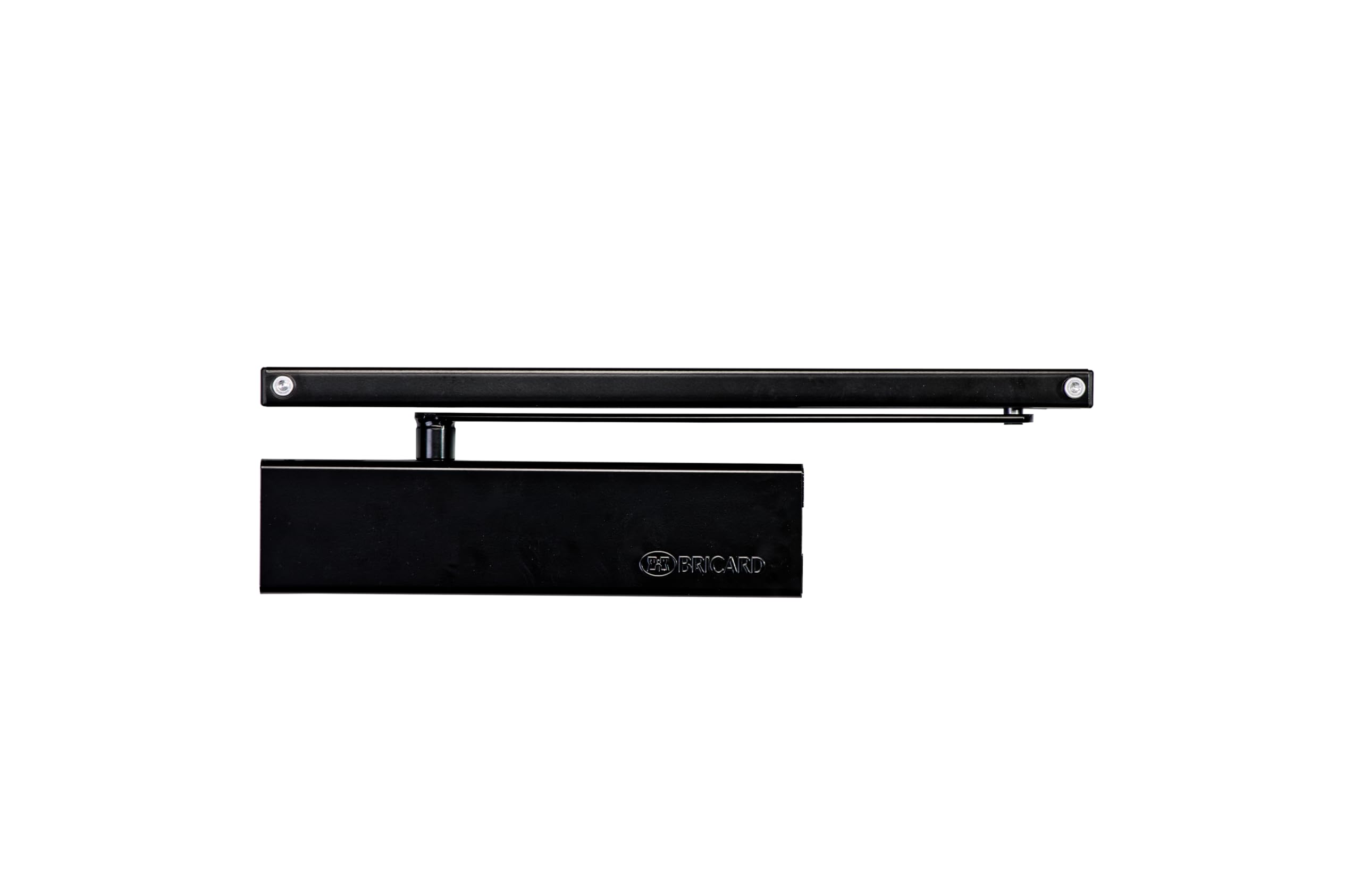 Cierrapuertas articulado Bricard 6451253 con fuerza ajustable 1-3 en color negro