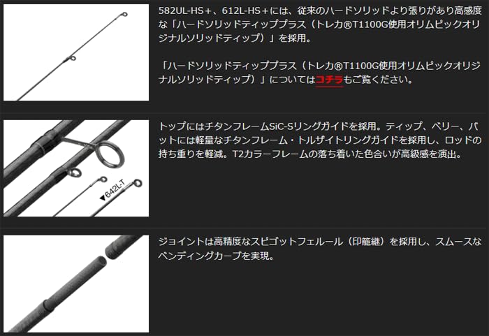 2024 スーパーコルト GCORSS-582UL-HS+ オリムピック アジングロッド スーパーコルト GCORSS-582UL-HS+