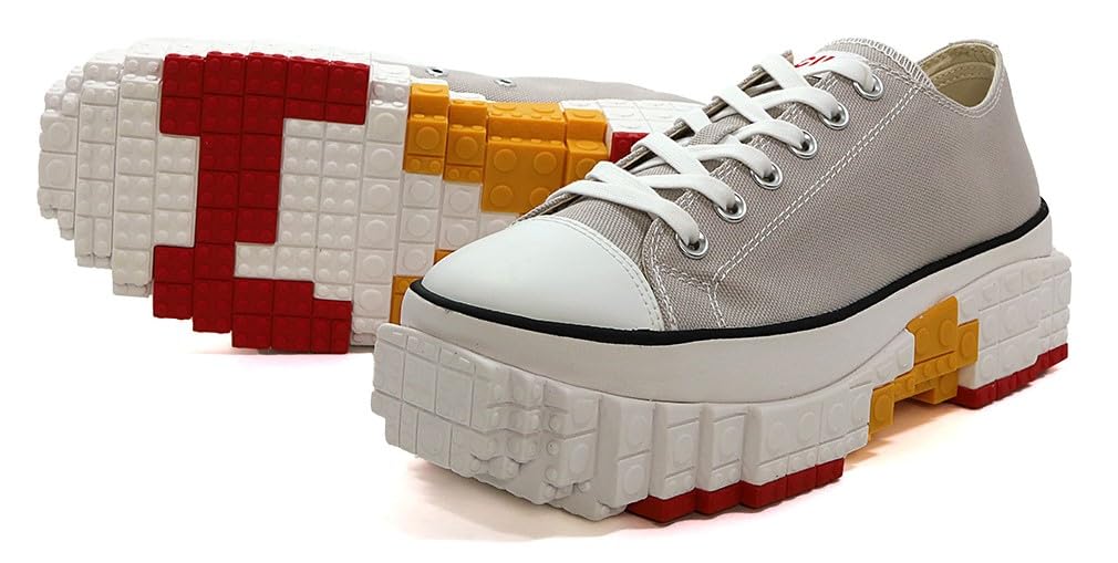 ちえるページ Amazon | [チル] スニーカー 厚底 レディース グレー 23.0cm