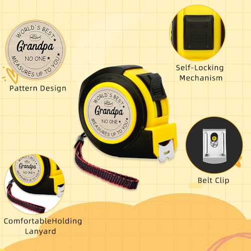 Cinta Métrica Retráctil 25ft Color Amarillo miniatura 4