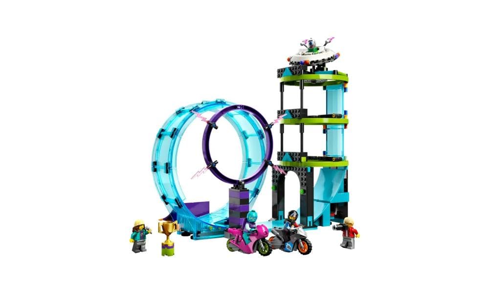 LEGO City Stuntz Ultimate Stunt Riders Challenge 60361, 3in1 Stunts for 1 or 2 Player Action - Image 4