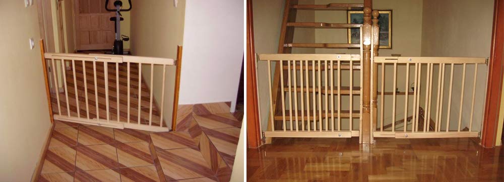 Kit di sicurezza Iso Trade. Modello Safety Gate, Stair Protection Fence Fence Balcony Isolation Door 8257