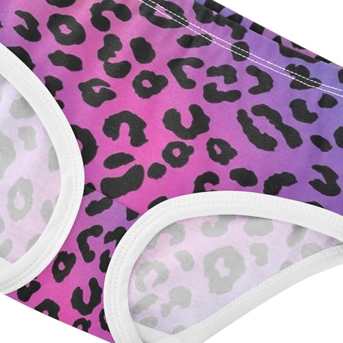 Girls Underwear Toddler 2t Cotton Girl Panties Cute Animals Briefs Underpants Rainbow Gradient Leopard Spots4