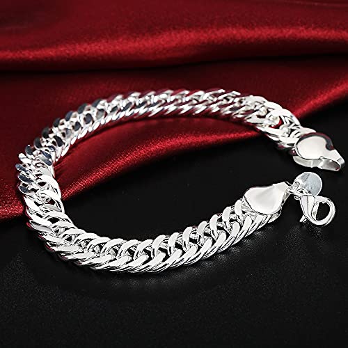 Bijoux masculins de prestige chaîne de serpent 10 mm de large