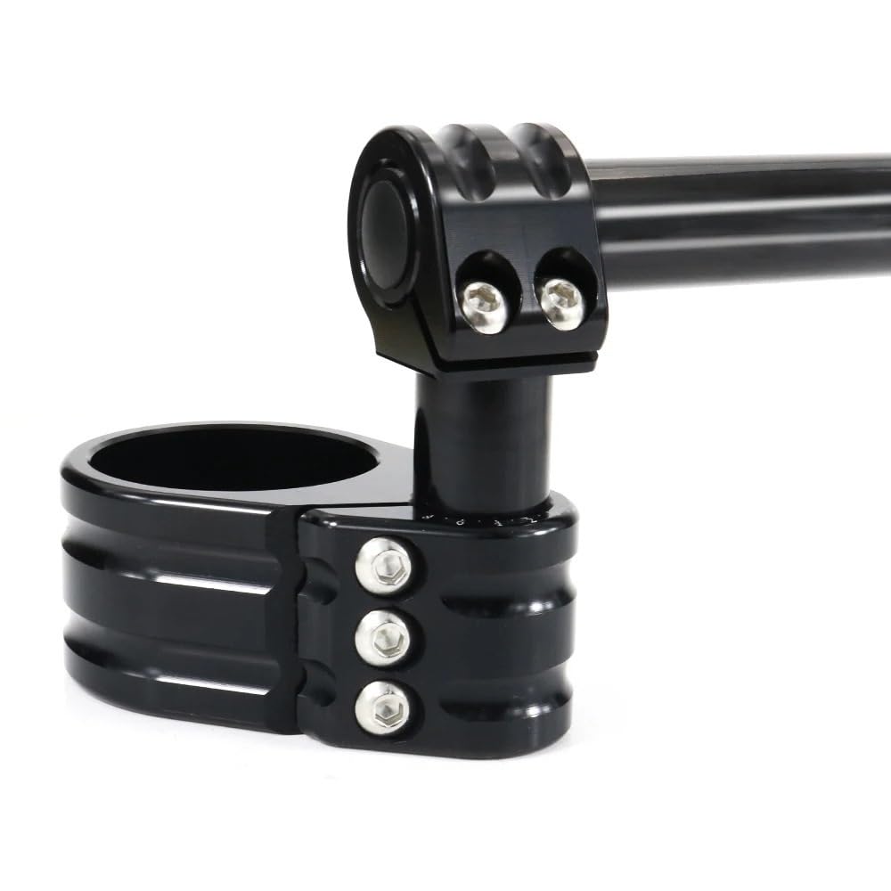 Moto Pontet Réhausseur Guidon Rehausseur de guidon universel pour guidons bracelets moto réglables 37 mm, 41, 43, 50, 53 et 55