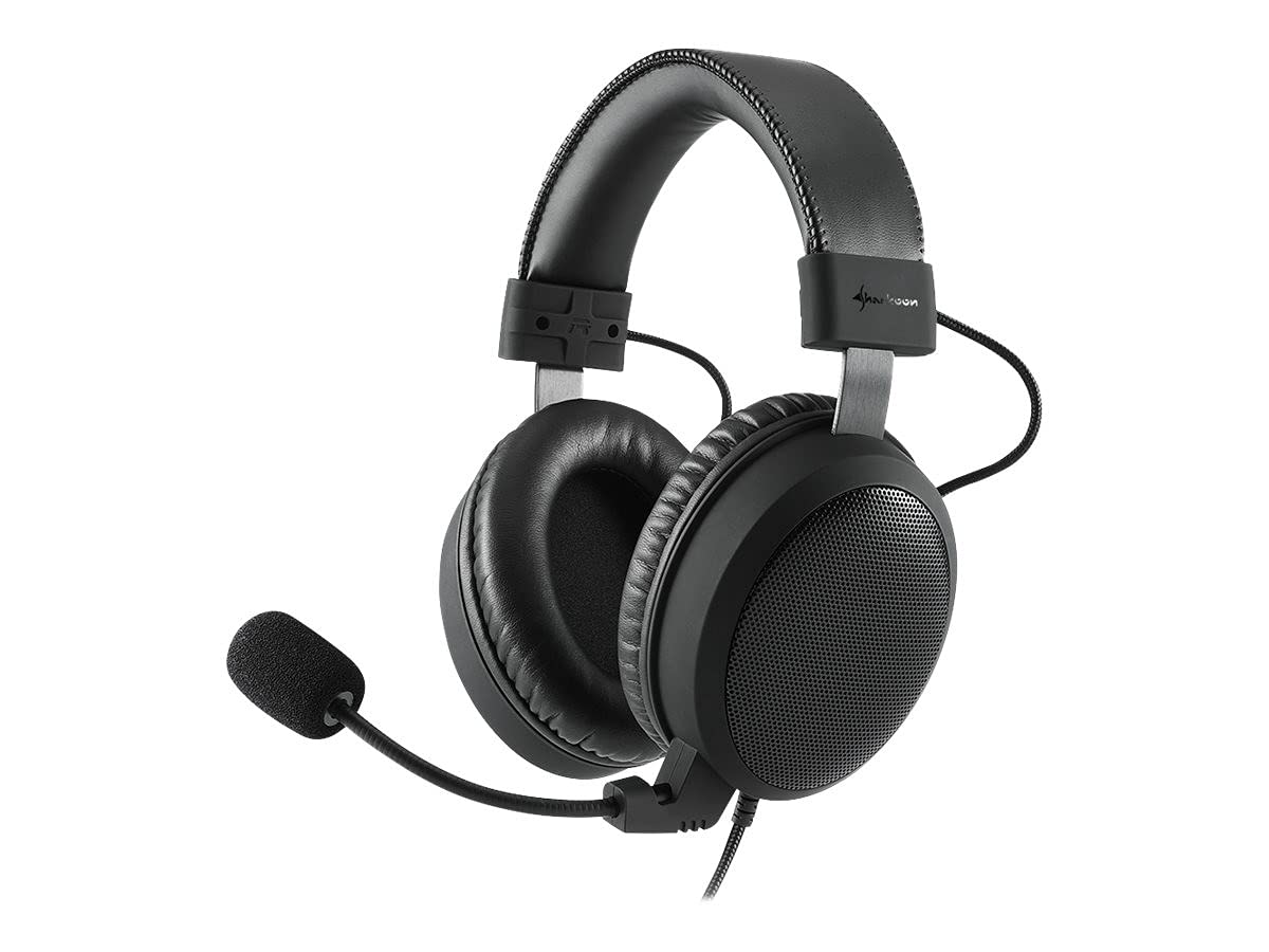 B1 Stereo Wired Gaming Headset With Microphone For Computers - Black