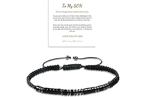 Morse Code for Son Bracelet: 'I Love You' Bracelets, Personalized, Adjustable Motivational...