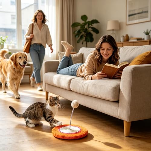 Griffoir pour chatons actif pour entraînement de stimulation mentale