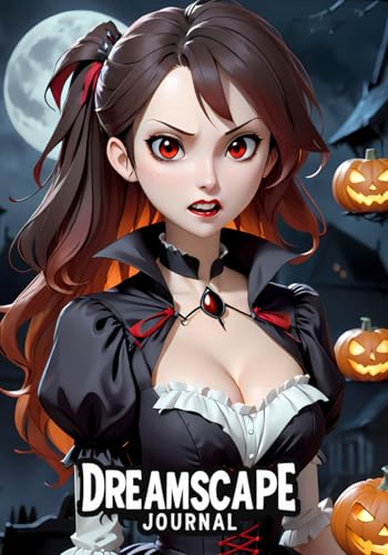 DreamScape Journal/Notebook/Diary - Lined B5 sized pages: Anime Girl #12