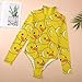 AMRANDOM Women's Mock Turtle Neck Long Sleeve Bodysuits T Shirts Body Suit Top Funny Rubber Duck for Weddings Work Travel Parties Fashion Shows, Medium, Picture (197)