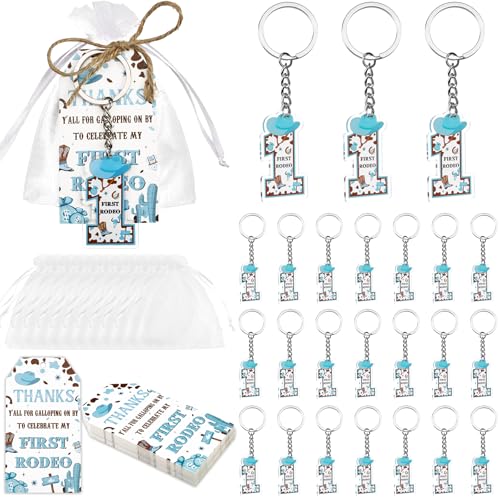 Image of Party Favors Theme Baby-Shower Keychain Set