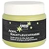 KREUL 74347 – Acrylverf glow-in-the-dark op waterbasis 150 ml Voor het schilderen van hout, papier, karton, polystyreen…