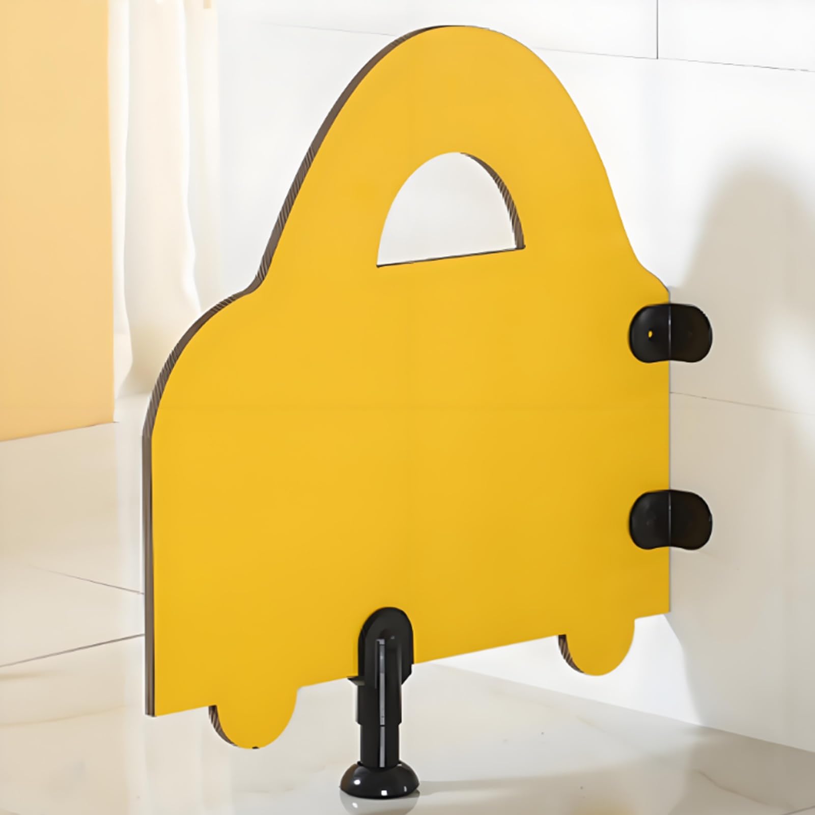 BKSXSOP Kids Urinal Privacy Partition, Floor Mounted Children's Toilet Protection Divider, Baffle Screen for Kindergarten Preschool Daycare Bathroom