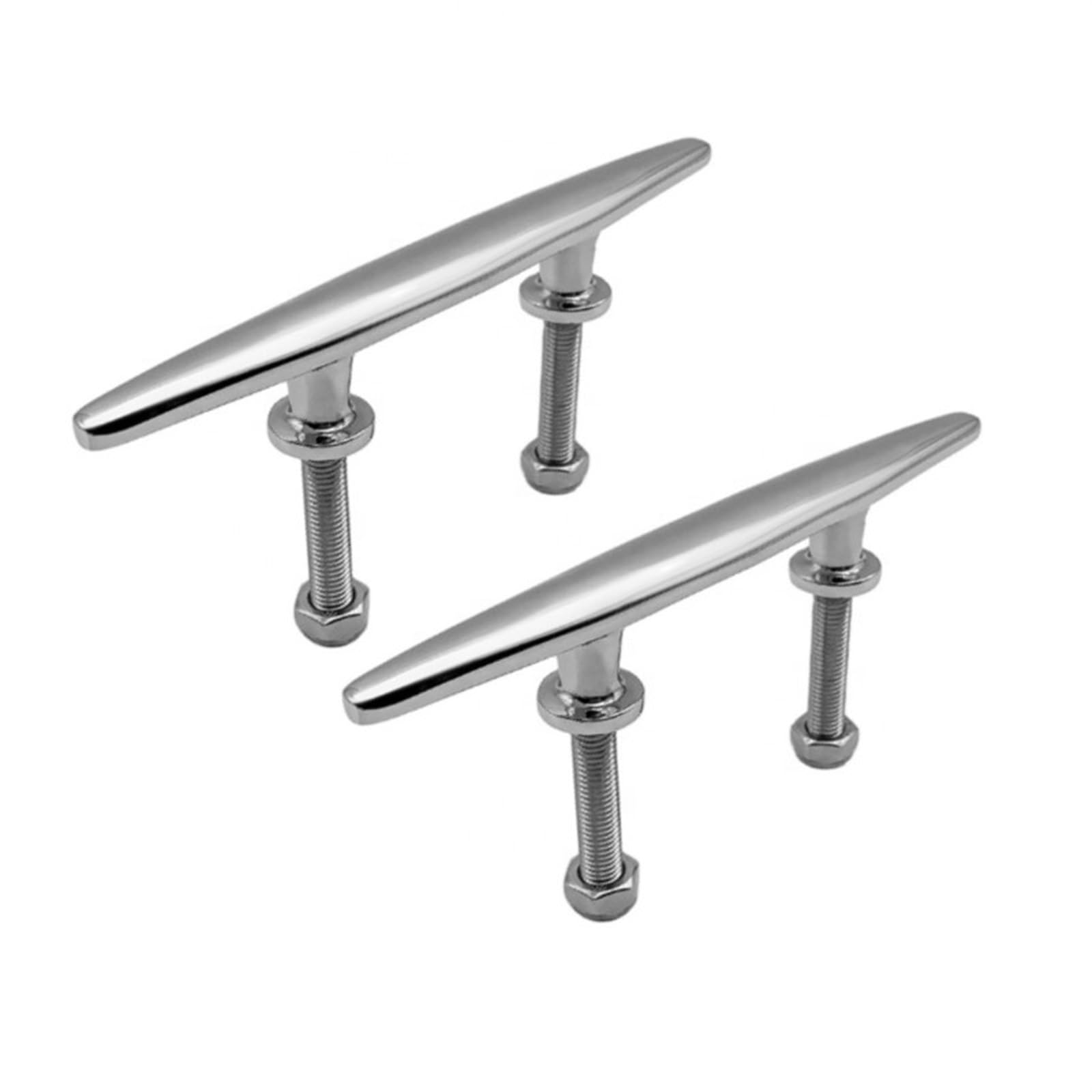 2 szt. Płaska górna knaga 316 knaga pokładowa ze stali nierdzewnej Heavy Duty Mount knaga do łodzi morskiej dok, kotwica, lina cumownicza