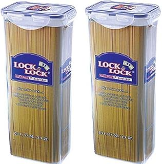 2 x Lock and & Lock Spaghetti Pasta Food Container 2L HPL819