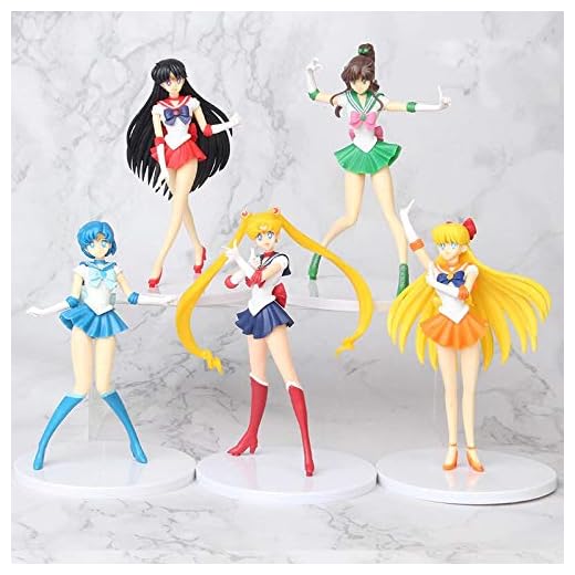 5pcs M00n Action Figures Toys Set