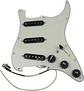Musiclily Ultra Pickguard ST SSS En Aluminium Anodisé à 11 Trous Pour Guitare Electrique Americaine Mexicaine Fender Standard De Style Stratocaster Dore - Foto 13
