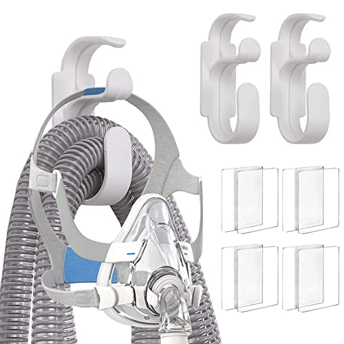 Soporte para manguera CPAP 2 unidades, sistema de soporte CPAP para respirador, ofrece un sistema de tubería para máscara CPAP estable y libre de enredos, para que puedas dormir mejor para accesorios